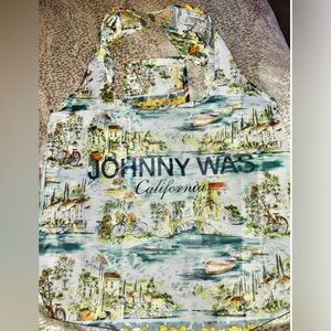 Johnny Was Colorful Floral Tote Bag